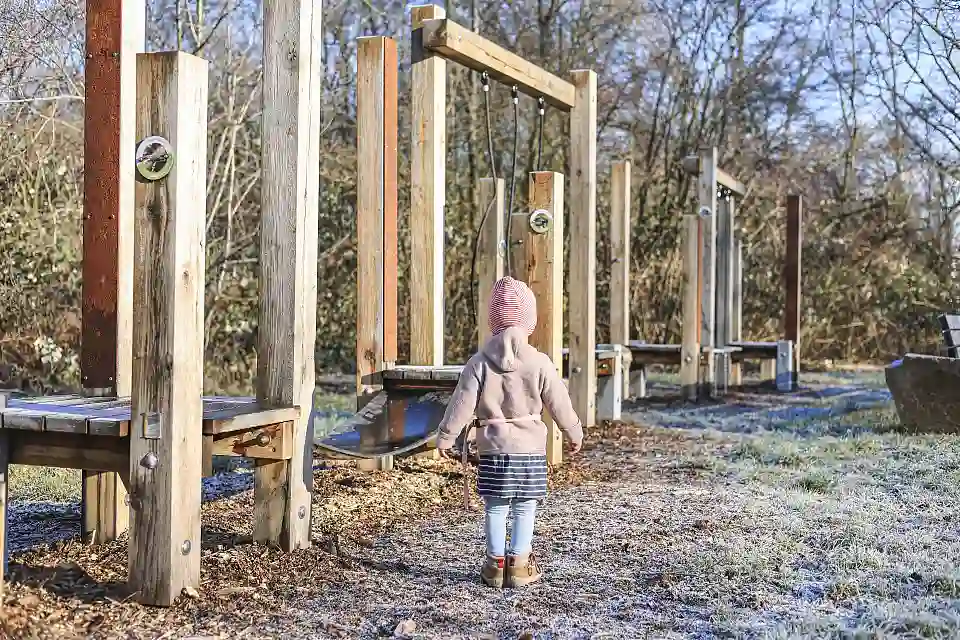 Kletterger&uuml;st beim Naturerlebnisweg