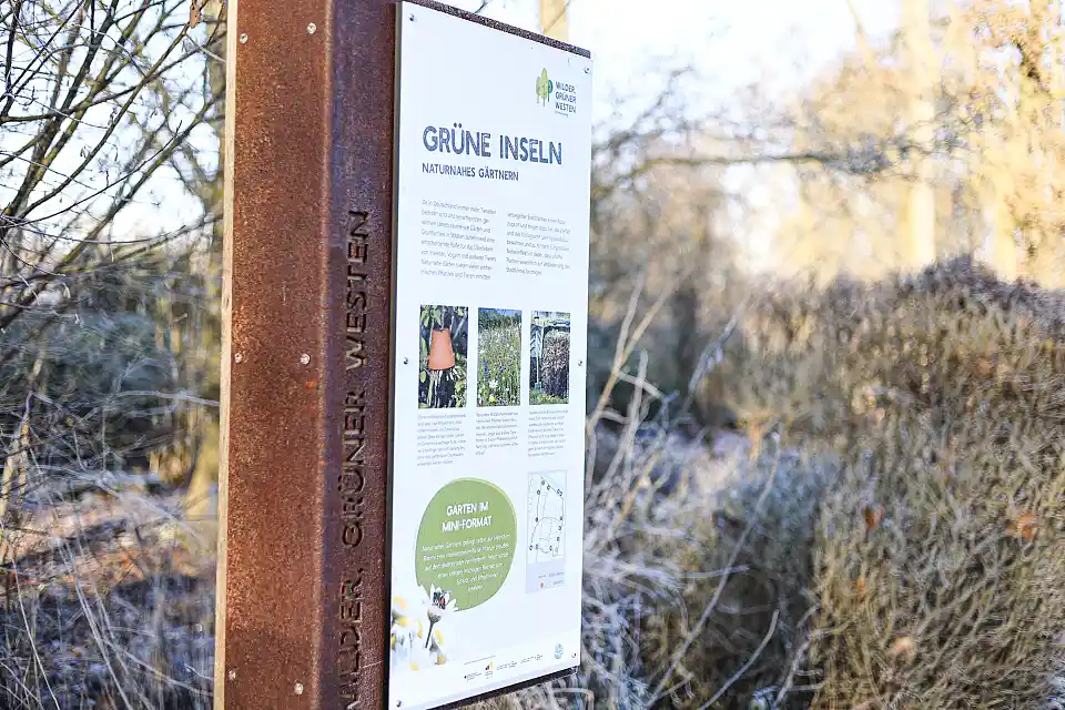 Infotafeln beim Naturerlebnisweg
