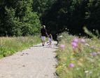 Auf dem Rundweg das Naherholungsgebiet entdecken