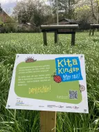 Kita-Kinder gehen raus...