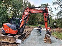 Baustelle am Cornusweg © Hübotter